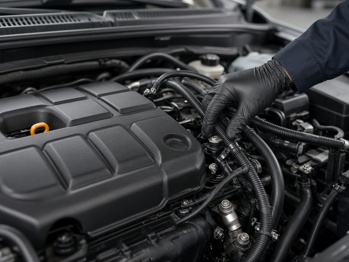 Engine bay service